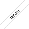 Picture of Brother labelling tape TZE-211 white/black   6 mm