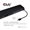 Picture of CLUB3D USB Type C 3.2 Gen1 Triple Display Dynamic PD Charging Dock 100W PD Power charger