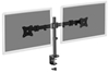 Picture of DIGITUS Universal Dual Monitor Stand with clamp mount