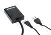 Picture of Gembird VGA Male - HDMI Female 0.15m Black + USB/AUX Full HD