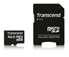 Picture of Transcend microSDHC          4GB Class 10 + SD-Adapter