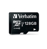 Изображение Verbatim microSDXC         128GB Class 10 UHS-I incl Adapt. 44085