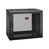 Picture of APC NetShelter WX 9U Single Hinged Wall-mount Enclosure 400mm Deep. Wall mounted rack Black