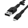 Picture of Belkin Flex Lightning/USB-A 1m mfi cert., black CAA008bt1MBK