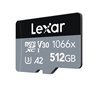 Изображение MEMORY MICRO SDXC 512GB UHS-I/W/A LMS1066512G-BNANG LEXAR
