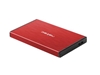 Picture of NATEC Rhino GO HDD/SSD enclosure Red 2.5"