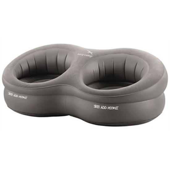 Picture of Easy Camp | Movie seat Double | Comfortable sitting position Easy to inflate/deflate Soft flocked sitting surface