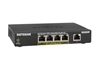 Picture of Netgear GS305Pv2 Unmanaged Gigabit Ethernet (10/100/1000) Power over Ethernet (PoE) Black