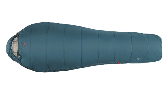 Изображение Robens | Spire II | Sleeping Bag | 220 x 80 x 50 cm | Left Zipper | Ocean Blue