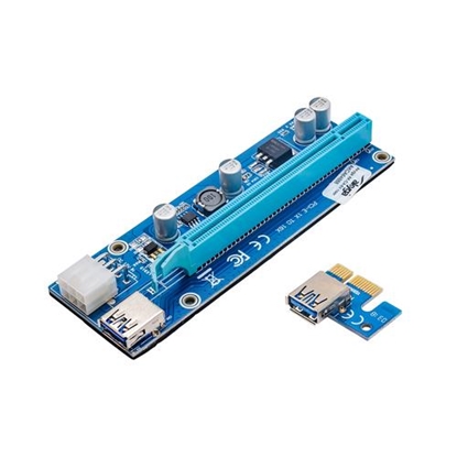 Attēls no Akyga Riser PCI-E 1x - 16x USB 3.0 (AK-CA-64)