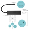 Picture of i-tec Advance USB-C Slim Passive HUB 3 Port + Gigabit Ethernet Adapter