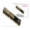 Изображение PCEM2-1U Adapter wewnętrzny PCIe x16/x8/x4, M.2 NVMe M-key slot, 1U