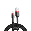 Picture of Kabel USB Baseus USB-A - Lightning 3 m Czarno-czerwony (CALKLF-R91)