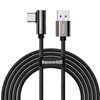 Picture of USB to USB-C cable angled 200cm Baseus CATCS-C01 with support for fast charging 66W