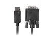 Picture of Kabel DisplayPort v1.2 DVI-D(24+1) 1.8M czarny                  CA-DPDV-10CU-0018-BK