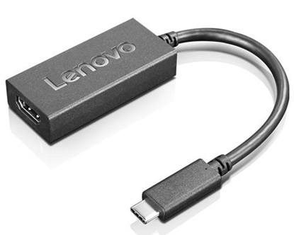 Attēls no Lenovo USB-C to HDMI 2.0b USB graphics adapter Black