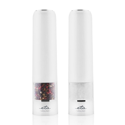 Изображение ETA | Salt And Pepper Mill | Molino ETA092890000 | Electric | Housing material Plastic | AAA | White