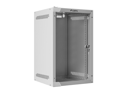 Изображение Lanberg wall-mount cabinet 10" 9U (280x310, gray)