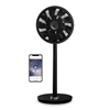 Picture of Duux | Smart Fan | Whisper Flex | Stand Fan | Black | Diameter 34 cm | Number of speeds 26 | Oscillation | 3-27 W | Yes | Timer