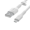 Picture of Belkin Flex Lightning/USB-A 1m mfi cert., white CAA008bt1MWH