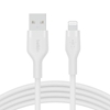 Picture of Belkin Flex Lightning/USB-A 3m mfi cert., white CAA008bt3MWH