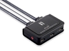 Picture of LevelOne KVM-0290 2-Port-USB HDMI-Cable-KVM-Switch