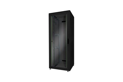 Изображение DIGITUS Netzwerkschrank Unique  32HE 1609x800x800mm schwarz (Speditionsversand)