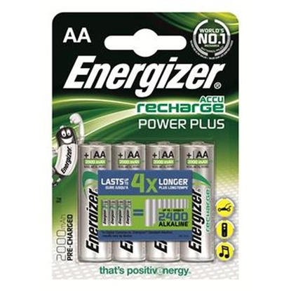 Attēls no Energizer 7638900249101 household battery Rechargeable battery AA Nickel-Metal Hydride (NiMH)