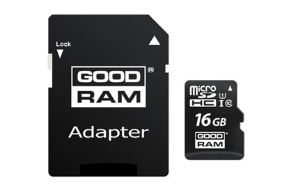 Изображение Goodram M1AA-0160R12 memory card 16 GB MicroSDHC UHS-I Class 10