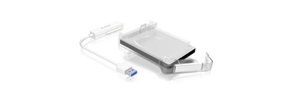 Attēls no ICY BOX IB-AC703-U3 HDD/SSD enclosure White 2.5"