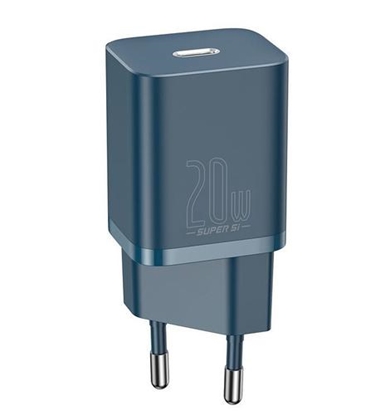 Attēls no MOBILE CHARGER WALL 20W/BLUE CCSUP-B03 BASEUS