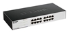 Изображение D-Link GO-SW-16G Unmanaged L2 Gigabit Ethernet (10/100/1000) 1U Black