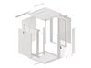 Изображение LANBERG WF01-6615-10S wall-mount rack