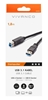 Изображение Vivanco CC U8 18 3B USB cable 1.8 m USB 3.2 Gen 1 (3.1 Gen 1) USB A USB B Black