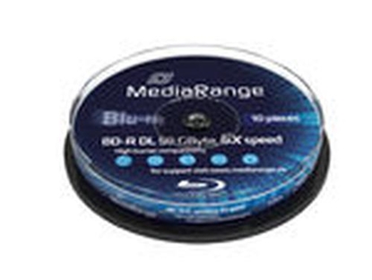 Picture of MediaRange BD-R DL 50 GB 6x 10 sztuk (MR507)