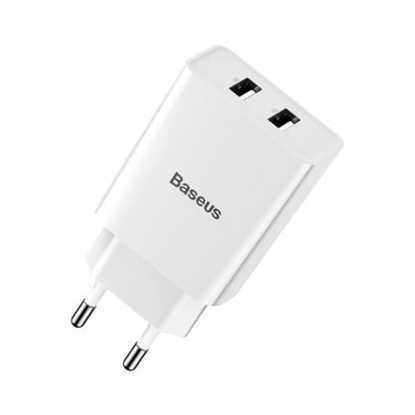 Attēls no MOBILE CHARGER WALL 10.5W/WHITE CCFS-R02 BASEUS