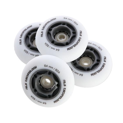 Изображение PU 64x24 82A LED-3 WHITE WHEELS (4 pcs) NILS EXTREME