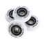 Attēls no PU 64x24 82A LED-3 WHITE WHEELS (4 pcs) NILS EXTREME