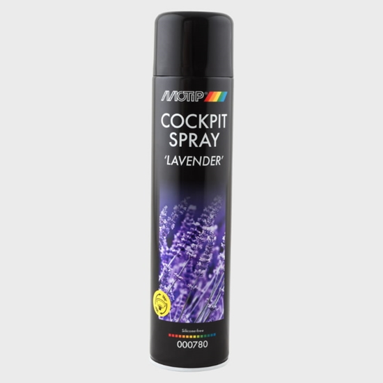 Picture of Salona tīrīšanas līdzeklis COCKPIT SPRAY LAVENDER 600ml, Motip