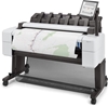 Picture of HP DesignJet T2600 PostScript AiO All-in-One Printer/Plotter - 36" Roll/A4,A3,A2,A1,A0 Color Ink, Print/Copy/Scan, Auto Sheet Feeder, Auto Horizontal Cutter, LAN, 19.3 sec/A1 page, 180 A1 prints/hour, with Stand