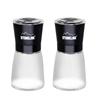 Picture of Stoneline | Salt and pepper mill set | 21653 | Mill | Housing material Glass/Stainless steel/Ceramic/PS | The high-quality ceramic grinder is continuously variable and can be adjusted to various grinding degrees. Spices can be ground anywhere between powd