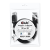 Picture of CLUB3D DisplayPort 1.4 HBR3 Cable 2m/6.56ft M/M 8K60Hz