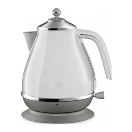 Picture of DELONGHI KBOC 2001.W Icona Capitals Kettle 1.7 L, White