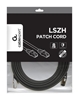 Изображение Kabelis Gembird S/ FTP Cat. 8 LSZH Patch Cord Black 10 m