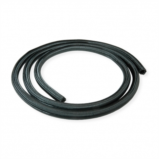 Изображение ROLINE PVC Cable Conduit, Self Closing, black, 2.5 m