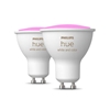 Picture of Philips Hue White and colour ambience GU10 – smart spotlight – (2-pack)