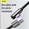 Picture of USB to USB-C cable angled 200cm Baseus CATCS-C01 with support for fast charging 66W