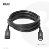 Picture of CLUB3D USB Gen1 Type-C Extension Cable 5Gbps 60W(20V/3A) 4K60Hz M/F 1m/3.28ft