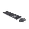 Picture of DELL KM7321W keyboard Mouse included RF Wireless + Bluetooth QWERTY Nordic Grey, Titanium