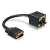 Picture of Delock Adapter VGA male to VGA + 3 x RCA female